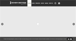 Desktop Screenshot of eikersenter.no